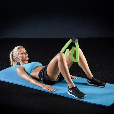 Produktbild von Famanu Beintrainer Multifunktional - Grün mit Schaumstoff