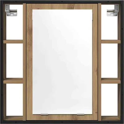 Produktbild von Möbel Bad-Spiegelschrank Artisan-Eiche 60x16x60cm Holzwerkstoff - Badspiegel 862227