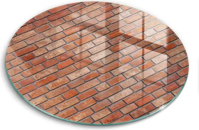 Produktbild von Glasschneideplatte - Herdabdeckplatte - fi30 cm -Schneidebrett - Spritzschutz - Mauerwand