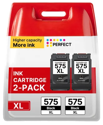 Zdjęcie produktu dla PG-575XL, wkłady atramentowe czarne, kompatybilne z drukarkami Canon 575