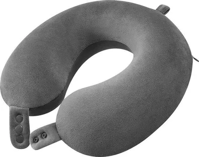 Produktbild von Famanu Nackenstützkissen Ergonomisch - U-förmig, leicht, für Flugzeug und Auto