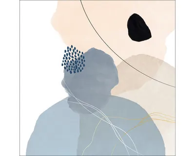 Produktbild von Glasbild Line and Shapes III 30x30 cm