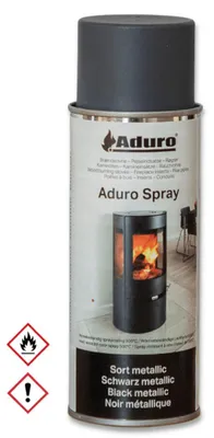 Produktbild von Senotherm Spray Lackfarbe schwarz metallic, 400 ml