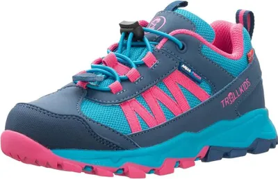 Image de Trollkids Tronfjell Low Chaussures de randonnée Bleu EU 28 Garçons,Filles Bleu EU 28
