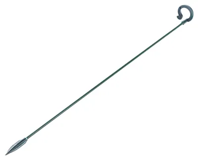Obrázok produktu pre Opora pre rastliny – krúžková tyč 38 cm – sklenená vláknina – pre orchidey a kvety – sada 20 kusov – svetlozelená