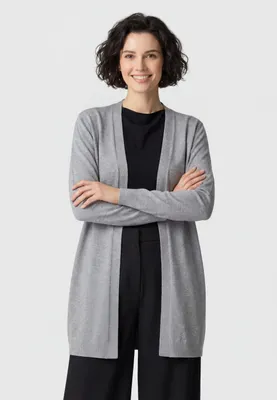 Produktbild von CHANCERY damen strickjacke - graumelage, L