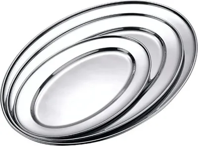 Obrázok produktu pre CONTACTO Pečiaca platňa, oválna, plochá, výška: 18 mm, dĺžka: 300 mm, šírka: 220 mm