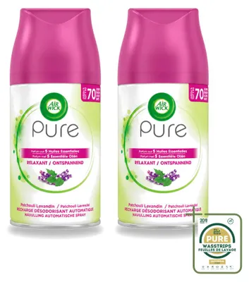 Produktbild von 2 x Air Wick Freshmatic Nachfüller - Entspannend - 250 ml - Vorratspackung - 2 Stücke