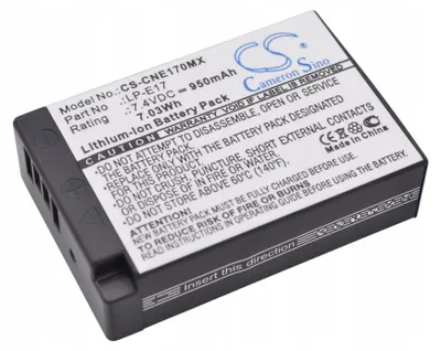 Obrázek produktu pro Baterie pro Canon EOS (ekv.LP-E17), 950mAh