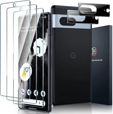 Image de Google Pixel 7 Film de protection d'écran Film blindé Protection de la caméra 3+2 pack