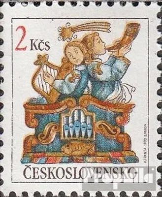 Produktbild von Briefmarken Tschechoslowakei 1992 Mi 3136 (kompl.Ausg.) postfrisch Weihnachten