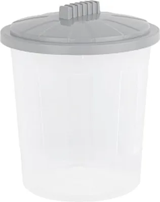 Produktbild von WHAM Fun Bin Klar & Cool Grau 21L WI2240 (One Size) (One Colour)