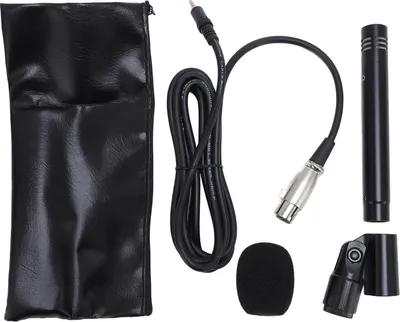 Obrázek produktu pro Malomembránový kondenzátorový mikrofon s klipem, XLR s potlačením šumu pro klavír, guzheng, kytaru, housle