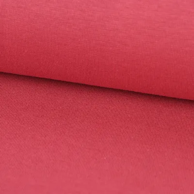 Produktbild von Kreativstoff Meterware Strickschlauch Bündchenstoff dunkel altrosa
