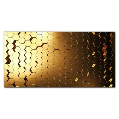 Produktbild von Coloray Bild aus Leinwand 120x60 Leinwand Dekoration - Hexagon