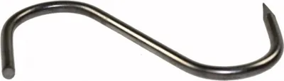 Produktbild von 5 Stk. Räucherhaken S aus Edelstahl 7 cm / 4 mm - hohe Tragkraft - Fleischhaken