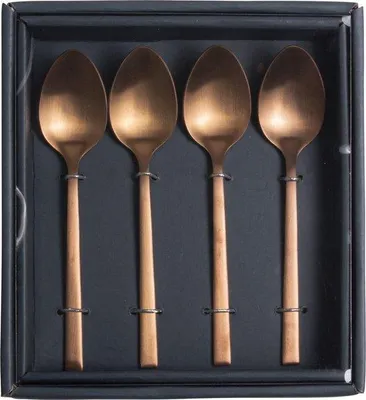Produktbild von Gusta lepeltjes koper - RVS - 14 cm