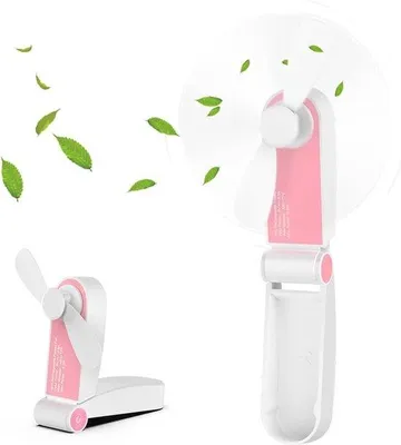 Immagine prodotto di Mini purificatore d'aria portatile a 2 velocità - Purificatore d'aria da tavolo pieghevole per la casa, l'esterno e l'ufficio