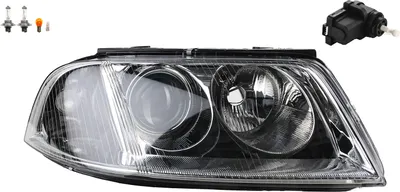 Obrázok produktu pre Johns, svetlomet vhodný pre VW Passat 01 3B 00-05 pravá žiarovka so servomotorom