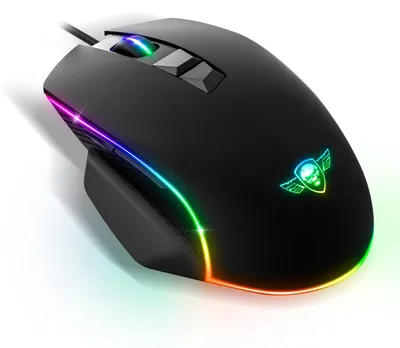 Obrázok produktu pre Herná myš s káblom, 7 programovateľných tlačidiel a RGB podsvietenie