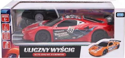 Productafbeelding van Afstandsbestuurde raceauto, 23 cm