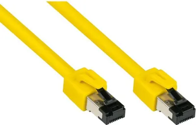 Produktbild von Good Connections RNS-RJ45 Patchkabel S/FTP (PiMF) CAT 8.1 CAT8.1 10m yellow