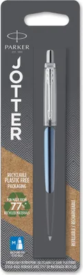 Image de PARKER Kugelschreiber JOTTER Waterloo Blue         BL M Blau Blister