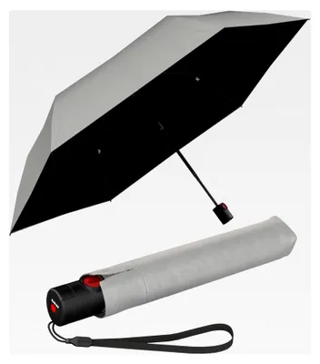 Produktbild von Taschenschirm U.200 Ultra Light Duomatic mit UV- und Hitzeschutz - stone