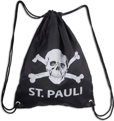 Produktbild von St. Pauli - Totenkopf, Turnbeutel schwarz