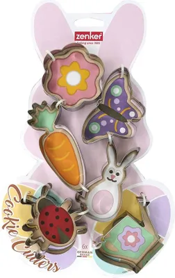 Image de Set de 6 Emporte-Pièces Inox Zenker Pâques