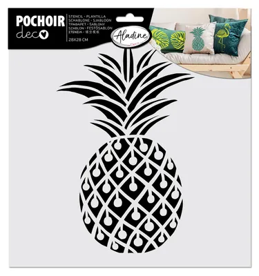 Productafbeelding van Ananas sjabloon, 28 cm