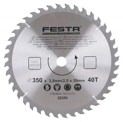 Immagine prodotto di Lama per sega FESTA 22350 SK 350/3.5/30mm 40T