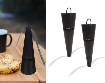 Produktbild von 2er SET Fliegenwedler für den Tisch Insektenschutz Fliegenabwehr Wespenwedler