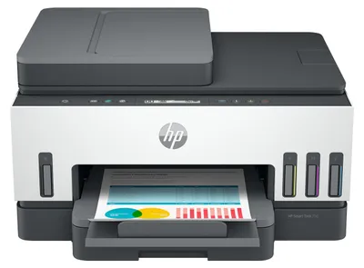 Immagine prodotto di HP Smart Tank 7307 Wireless All-in-One Colore Stampante, Up to 2 Years of ink included; Two-sided printing; Copier, Scanner