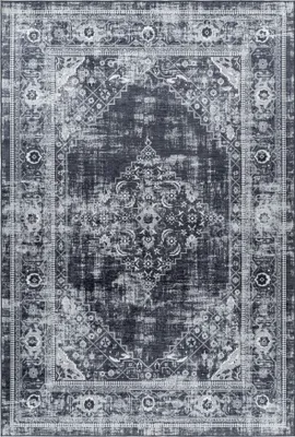 Immagine prodotto di 160x230 cm Tappeto a pezzi Fiesta 4301 nero