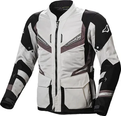 Produktbild von Macna Aerocon Motorrad Textiljacke, grau, S