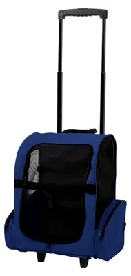 Produktbild von Faltbarer Trolley für Haustiere 3-in-1 Blau