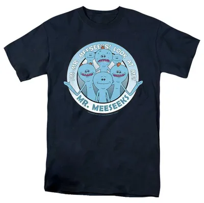 Produktbild von Rick And Morty - T-Shirt für Herren/Damen Uni TV37477 (L) (Marine)