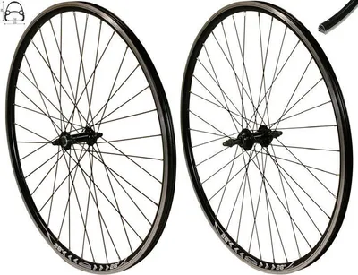Produktbild von REDONDO 28 Zoll Laufrad Set Hinterrad Vorderrad 28" V-Profil Felge Schwarz