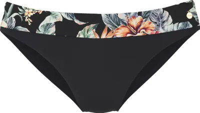 Produktbild von LASCANA Bikini-Hose Salsa schwarz bedruckt Größe 38