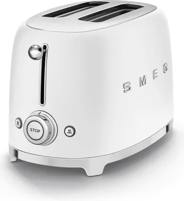 Produktbild von SMEG Toaster - 2 Schlitze - matt weiß - TSF01WHMEU