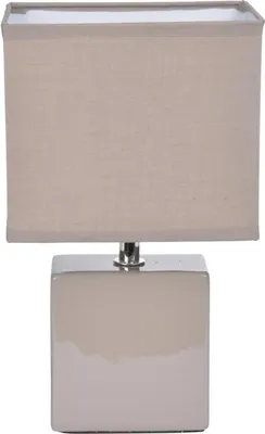 Image de Lampe pied carre mat