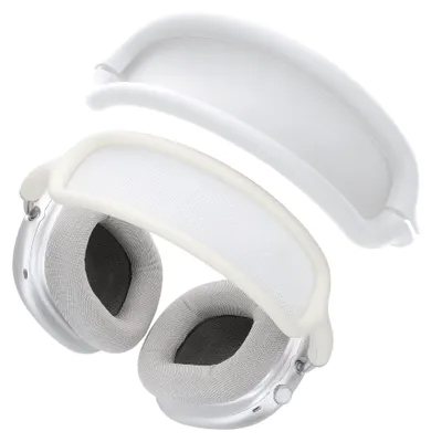 Produktbild von kwmobile Kopfband Abdeckung für Apple AirPods Max / AirPods Max 2 Case - Headband Hülle - Kopfhörer Schutz - Zubehör Weiß