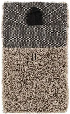 Zdjęcie produktu dla RENTO Ściereczka do masażu 14x24cm (lniana) - czarna