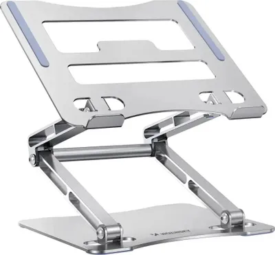 Produktbild von SET: Aluminium Laptopständer + Smartphoneständer - silber