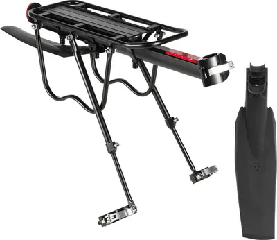 Obrázok produktu pre Nosič bicyklov Jopassy hliníkový, s reflektorom - nastaviteľný pre 24 - 29 palcové bicykle, vrátane blatníka, max. nosnosť 50 kg