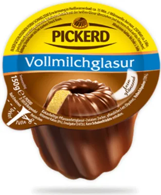 Obrázok produktu pre Mliečna poleva Pickerd v tortovej forme Tortová poleva 150g