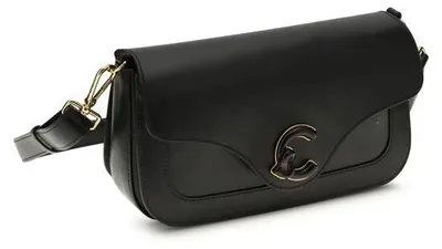 Produktbild von Coccinelle Schultertasche aus Kalbsleder in Schwarz E1U4G120301_001