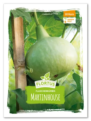 Produktbild von Flaschenkürbis Martinhouse | Flaschenkürbissamen von FLORTUS