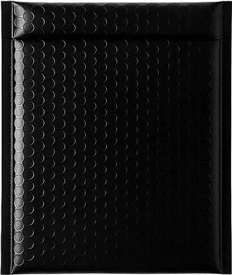 Zdjęcie produktu dla Koperta Bąbelkowa Wysyłkowa metaliczna E15 220x265mm Czarna